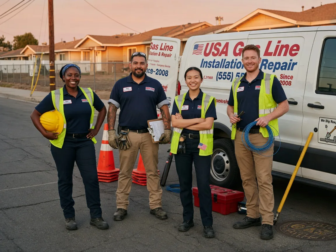 Gas Line Installation company in Pukwana, SD
